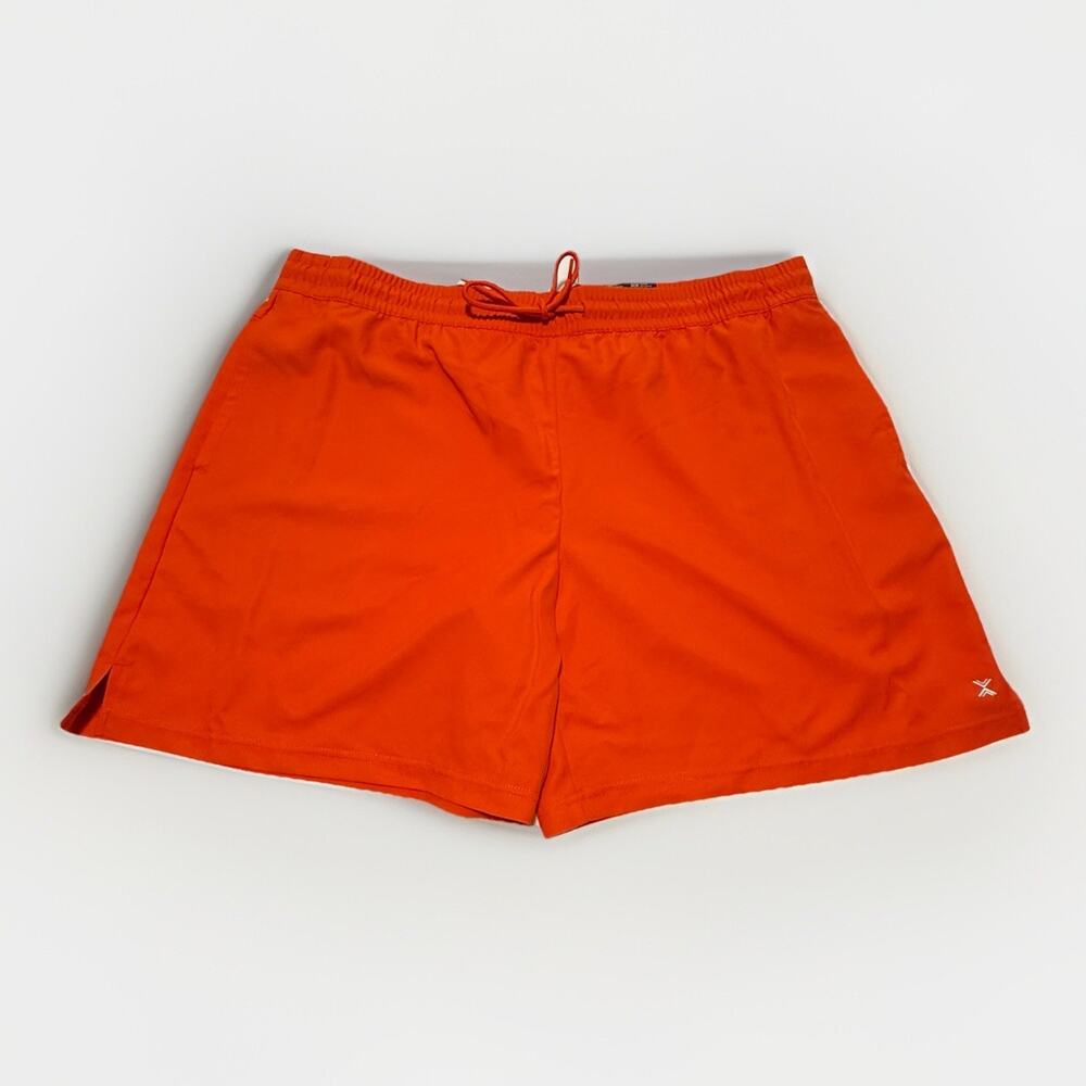 Xersion Running Shorts Men’s XXL Outrageous Orange Woven 7” Hits Above Knee NWT